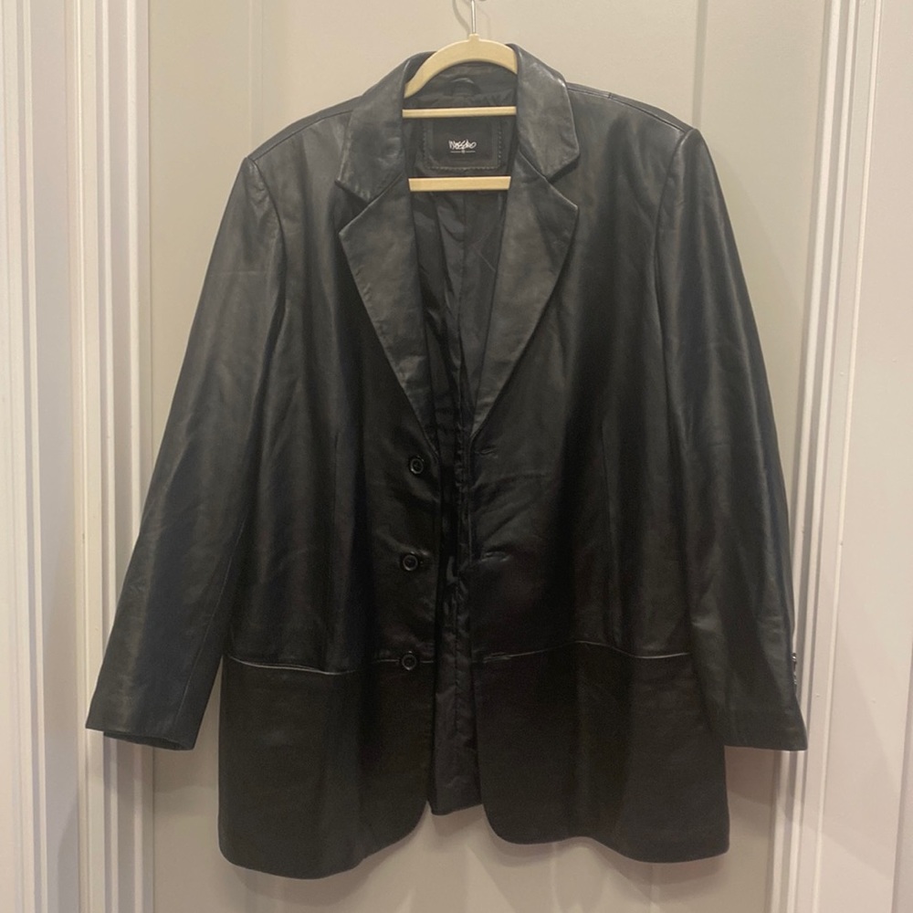 Mossimo Jackets & Coats Men’s Leather Blazer